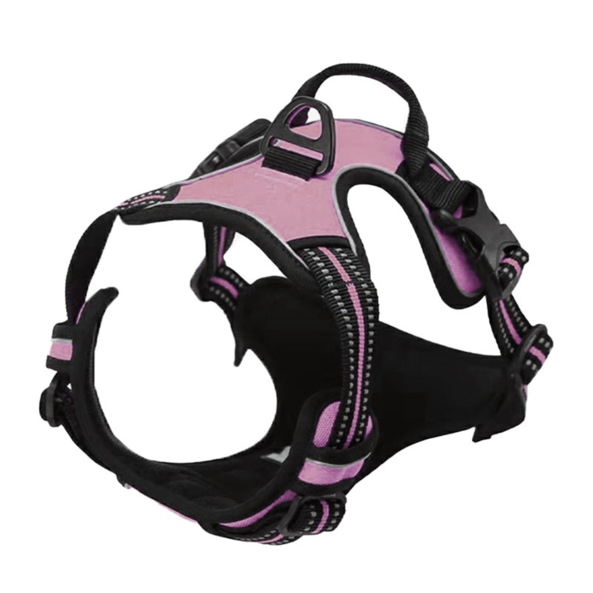 Pet dog outdoor explosion-proof vest traction rope harness reflective and breathable