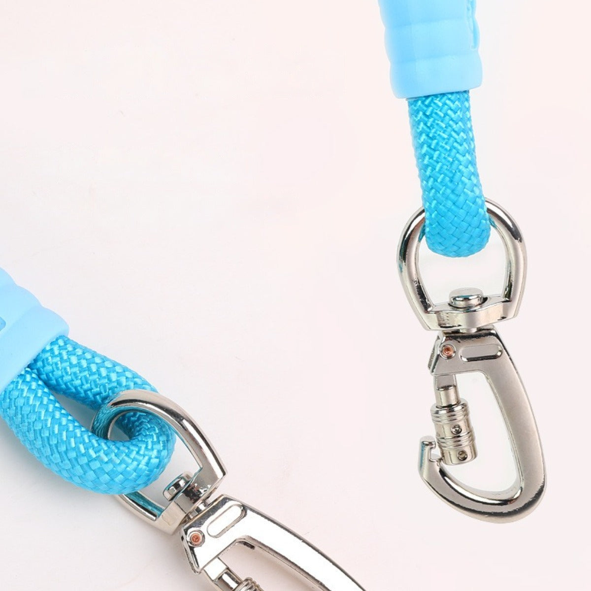 New pet dopamine color matching traction rope multifunctional adjustable crossbody P chain dog walking rope