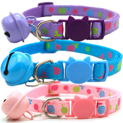 Pet Color Cat Buckle Collar Lollipop Collar Cat Dog Collar