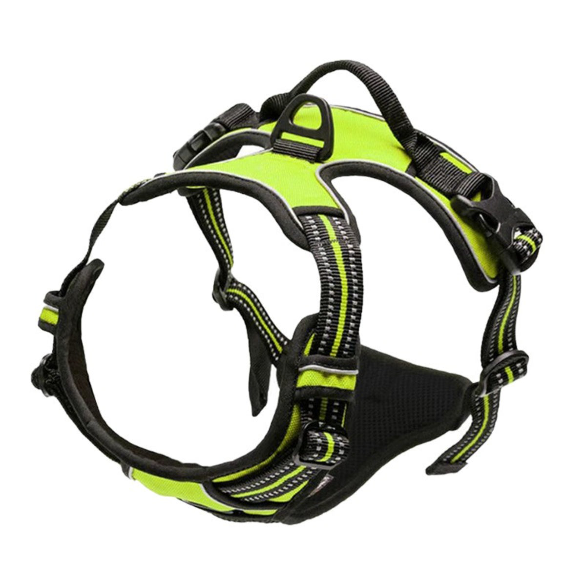 Pet dog outdoor explosion-proof vest traction rope harness reflective and breathable