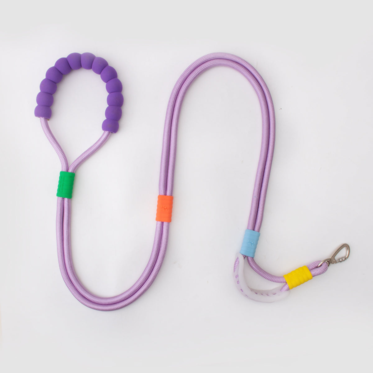 New pet dopamine color matching traction rope multifunctional adjustable crossbody P chain dog walking rope