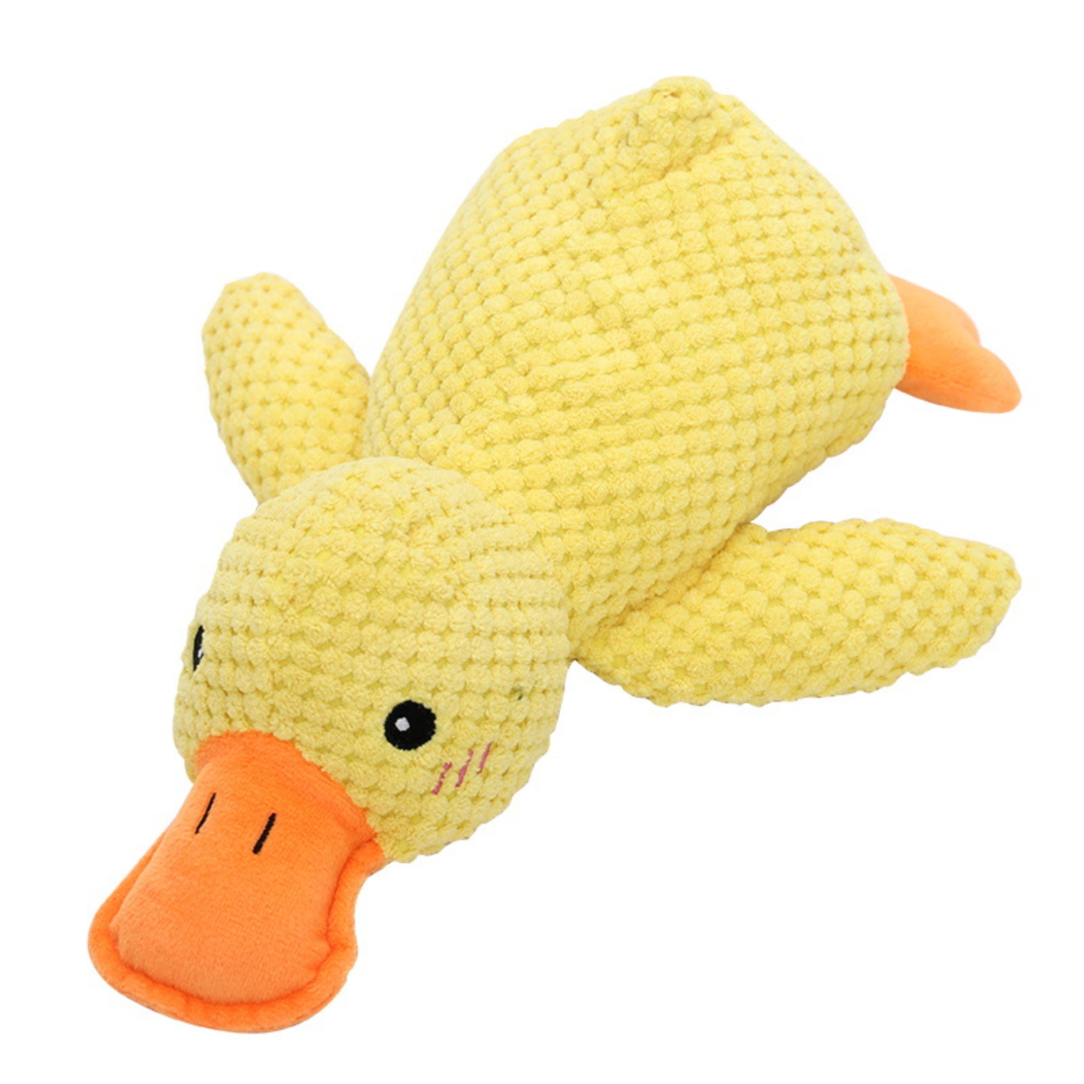 Squeaky Duck Chew Toy: Durable and Interactive for Dogs