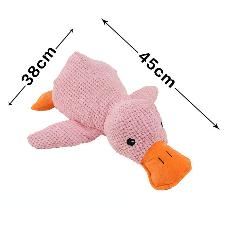 Squeaky Duck Chew Toy: Durable and Interactive for Dogs